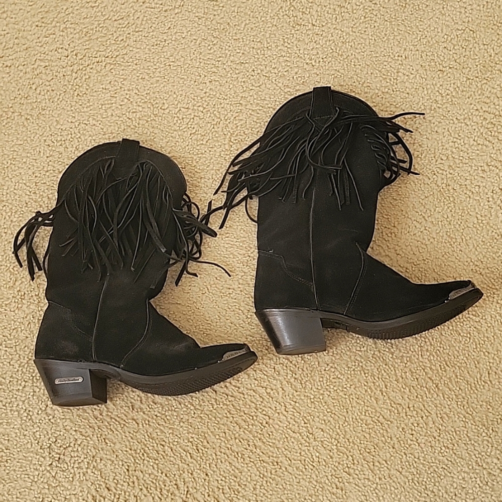 Harley-Davidson leather boots